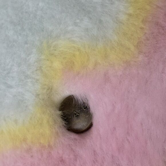 FAO Schwarz 12" Glow Brights Bunny Rabbit Egg Plush Stuffed Animal - Picture 9 of 9